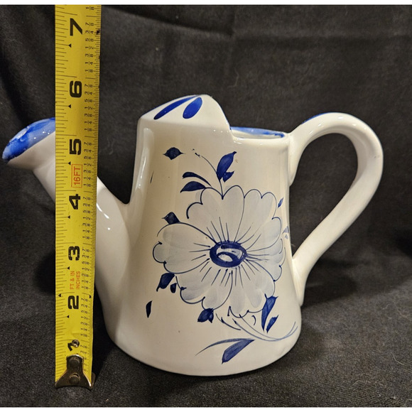 Pottery Watering Can Made in Italy - 6" - Picture 8 of 8